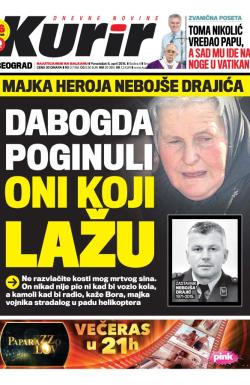 Kurir - broj 420, 6. apr 2015.
