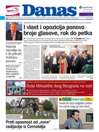 Danas - broj 6785, 27. apr 2016.