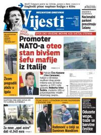 Vijesti - broj 6247, 17. avg 2015.