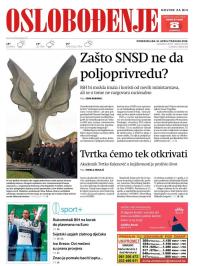 Oslobođenje - broj 25999, 15. apr 2019.