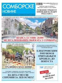 Somborske novine - broj 3720, 10. okt 2025.