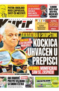 Kurir - broj 1556, 8. jun 2018.