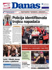 Danas - broj 6311, 8. jan 2015.