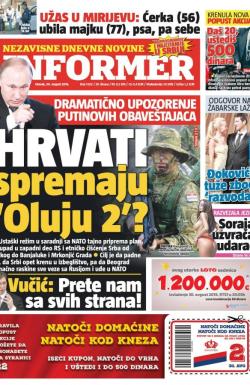 Informer - broj 1320, 30. avg 2016.