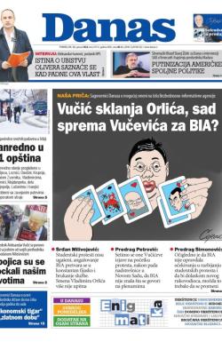 Danas - broj 10114, 12. jan 2026.