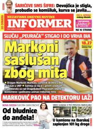 Informer - broj 579, 29. mar 2014.
