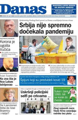 Danas - broj 8240, 21. apr 2020.