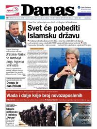 Danas - broj 6345, 12. feb 2015.