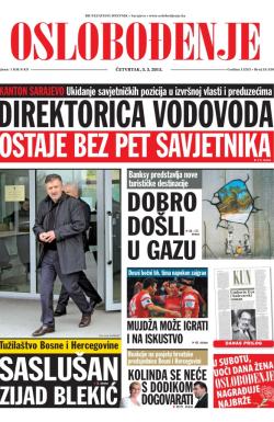 Oslobođenje - broj 24.520, 5. mar 2015.