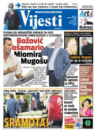 Vijesti - broj 6107, 28. mar 2015.