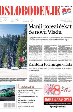 Oslobođenje - broj 27242, 8. mar 2023.