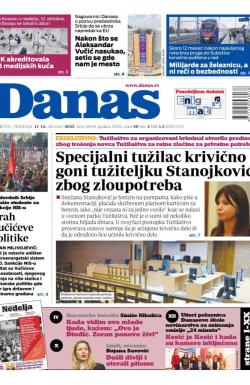 Danas - broj 10040, 11. okt 2025.