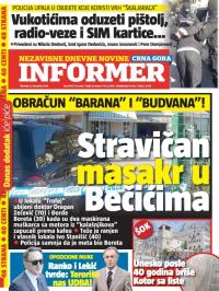 Informer CG - broj 1406, 8. dec 2016.