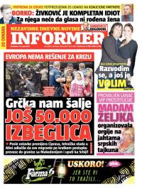 Informer - broj 1007, 24. avg 2015.