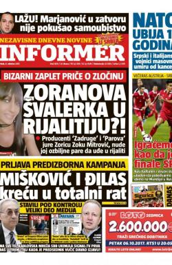 Informer - broj 1659, 6. okt 2017.