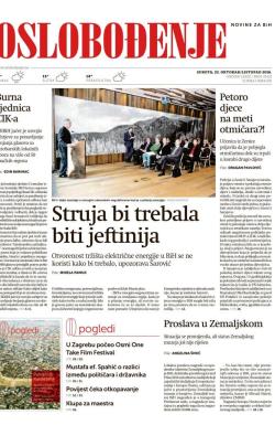 Oslobođenje - broj 25112, 22. okt 2016.