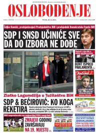 Oslobođenje - broj 24.080, 20. dec 2013.