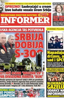 Informer - broj 1514, 18. apr 2017.
