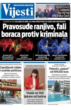 Vijesti - broj 9525, 31. okt 2024.