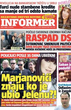 Informer - broj 1222, 7. maj 2016.