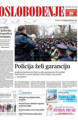 Oslobođenje - broj 25527, 19. dec 2017.