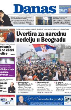 Danas - broj 10100, 22. dec 2025.