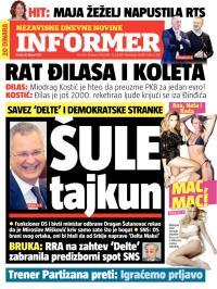 Informer - broj 551, 25. feb 2014.