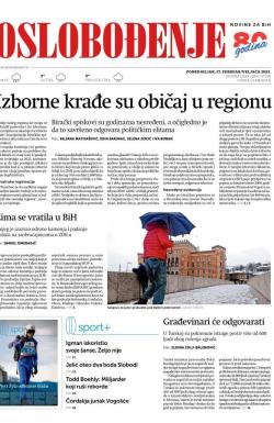 Oslobođenje - broj 27235, 27. feb 2023.