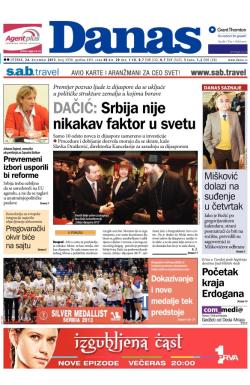 Danas - broj 5930, 24. dec 2013.