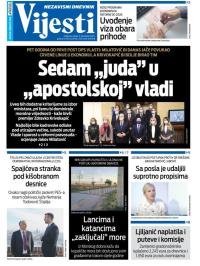 Vijesti - broj 9913, 5. dec 2025.