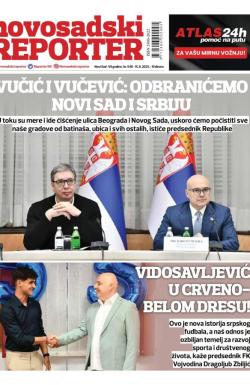 Novosadski reporter - broj 548, 15. avg 2025.