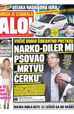 Alo - broj 3158, 7. dec 2016.