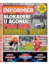 Informer - broj 4214, 23. feb 2026.