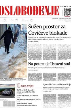 Oslobođenje - broj 28115, 14. jan 2026.