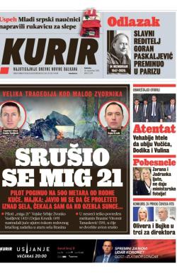 Kurir - broj 2376, 26. sep 2020.