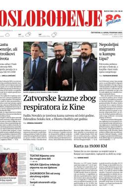 Oslobođenje - broj 27267, 6. apr 2023.