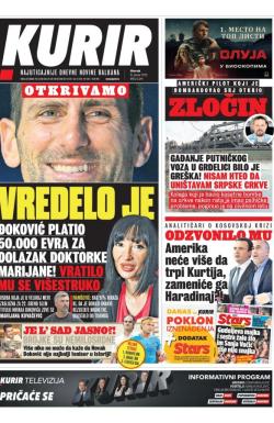 Kurir - broj 3214, 31. jan 2023.