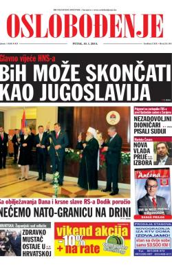 Oslobođenje - broj 24.101, 10. jan 2014.