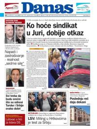 Danas - broj 7521, 3. maj 2018.