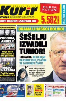 Kurir - broj 3678, 20. dec 2013.
