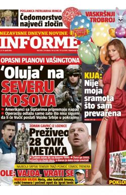 Informer - broj 1812, 7. apr 2018.