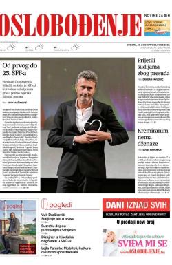 Oslobođenje - broj 26120, 17. avg 2019.