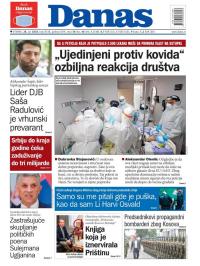 Danas - broj 8338, 28. jul 2020.