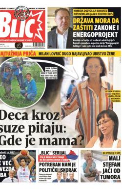 Blic - broj 7326, 8. jul 2017.