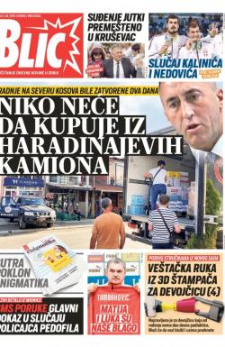 Blic - broj 8035, 3. jul 2019.