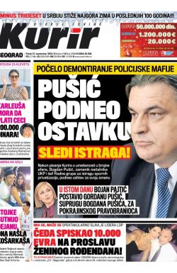 Kurir - broj 3594, 27. sep 2013.