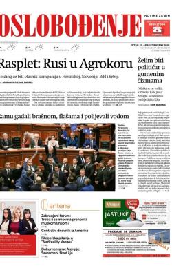 Oslobođenje - broj 25639, 13. apr 2018.