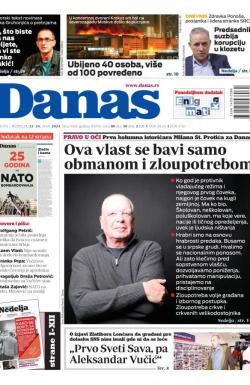 Danas - broj 9566, 23. mar 2024.