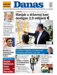 Danas - broj 8411, 9. okt 2020.