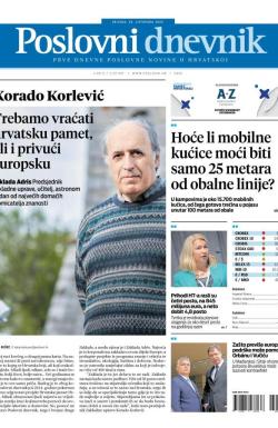 Poslovni Dnevnik - broj 5456, 29. okt 2025.